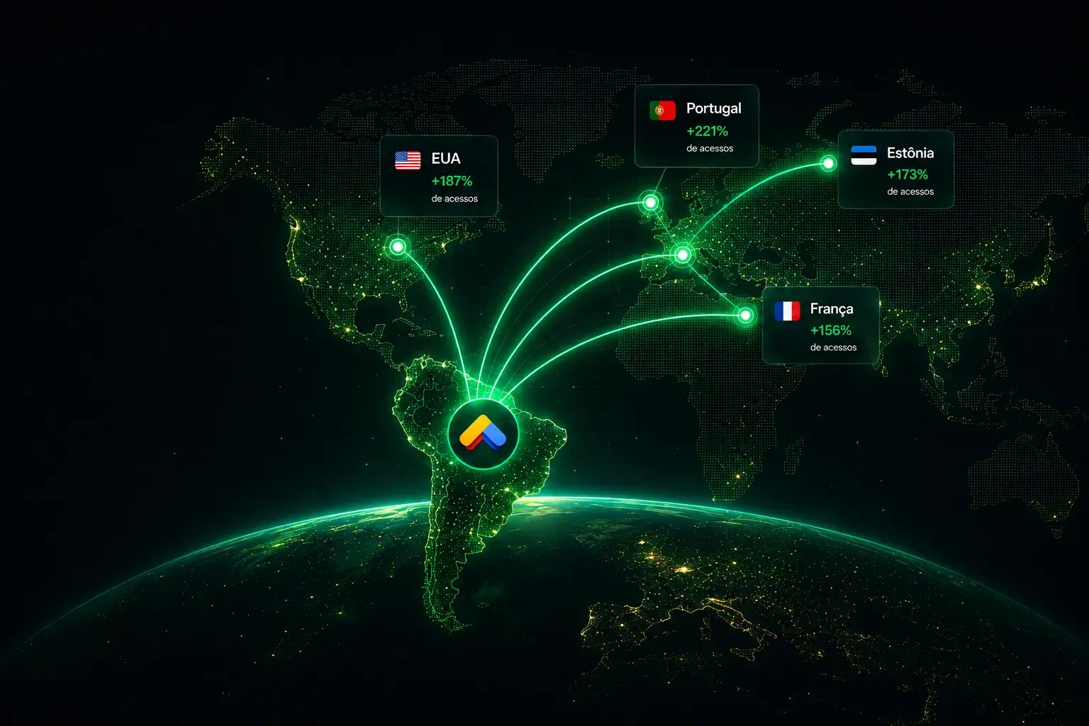 Mapa de atuação da RankMaster