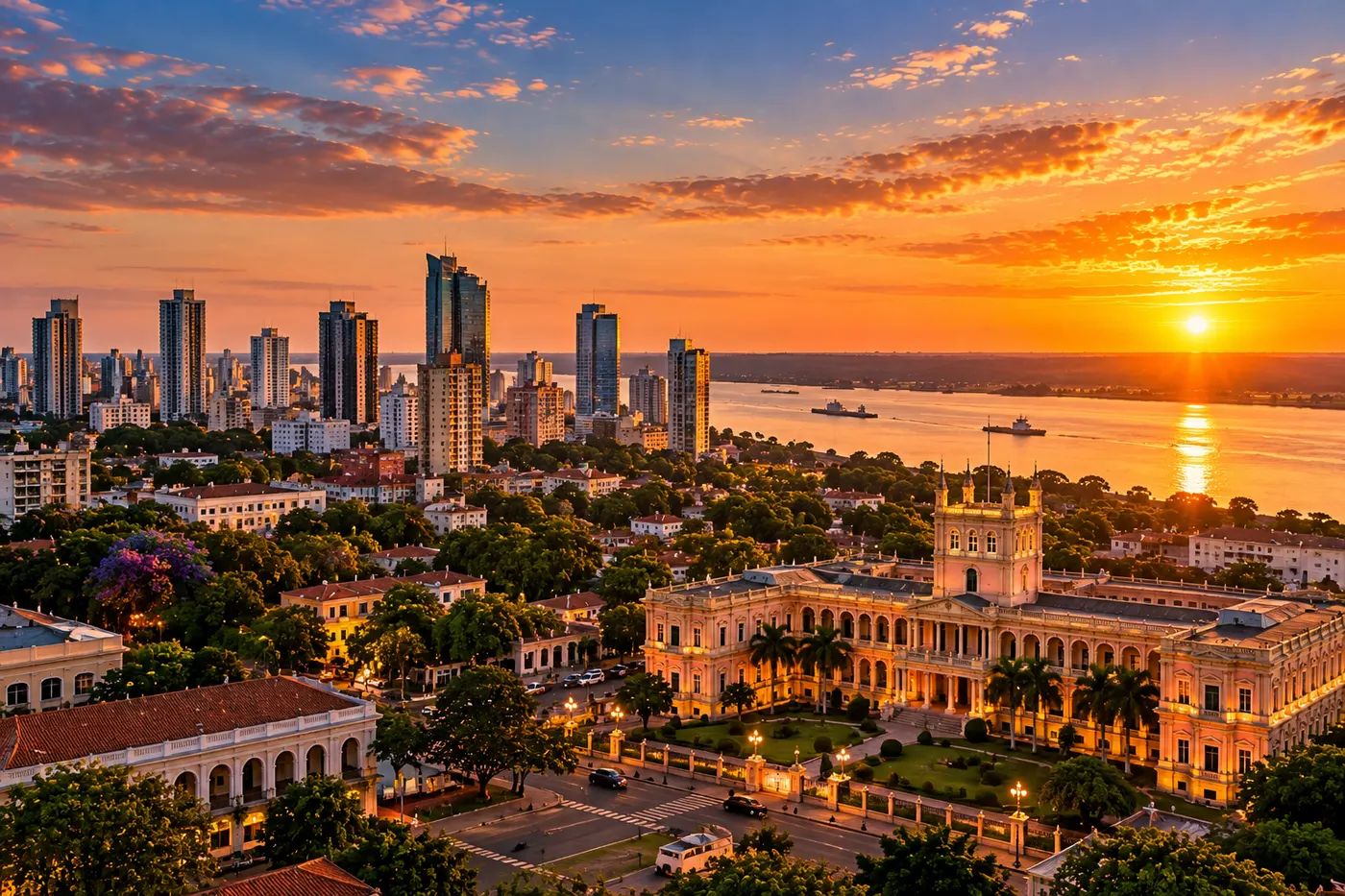 Cenário de Paraguai